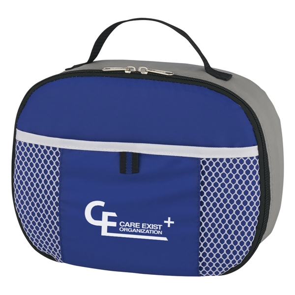 Cooler bag with PEVA lining and web carrying handle.... from ASI 61125 Hit Promotional Products / Hit®