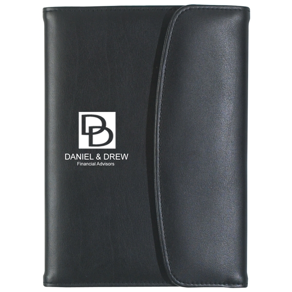 Leather look portfolio with 5" x 7" writing pad.... from ASI 61125 Hit Promotional Products / Hit®