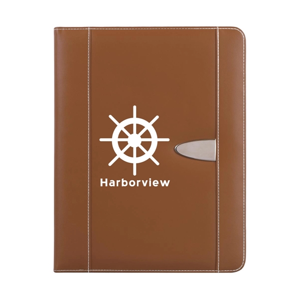 Bonded leather 8 1/2" x 11" portfolio.... from ASI 61125 Hit Promotional Products / Hit®