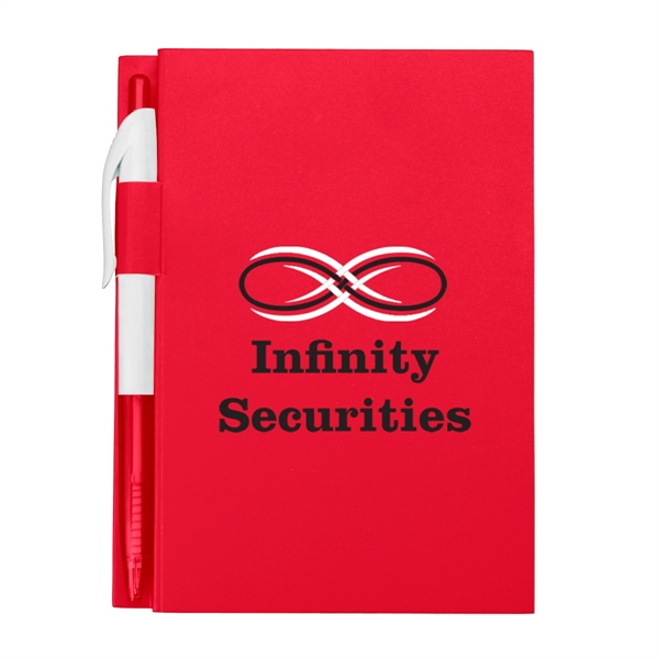 4" x 6" notebook with matching pen.... from ASI 61125 Hit Promotional Products / Hit®
