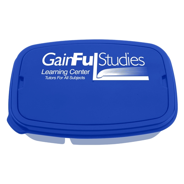 2-section lunch container.... from ASI 61125 Hit Promotional Products / Hit®