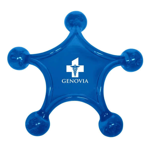 Star shaped lightweight executive massager.... from ASI 61125 Hit Promotional Products / Hit®