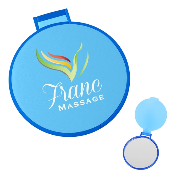 Round compact mirror, 2 1/4" diameter.... from ASI 61125 Hit Promotional Products / Hit®