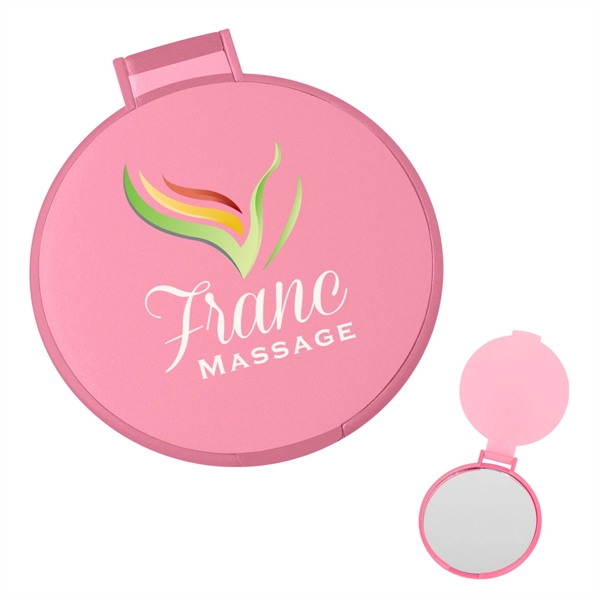 Round compact mirror, 2 1/4" diameter.... from ASI 61125 Hit Promotional Products / Hit®