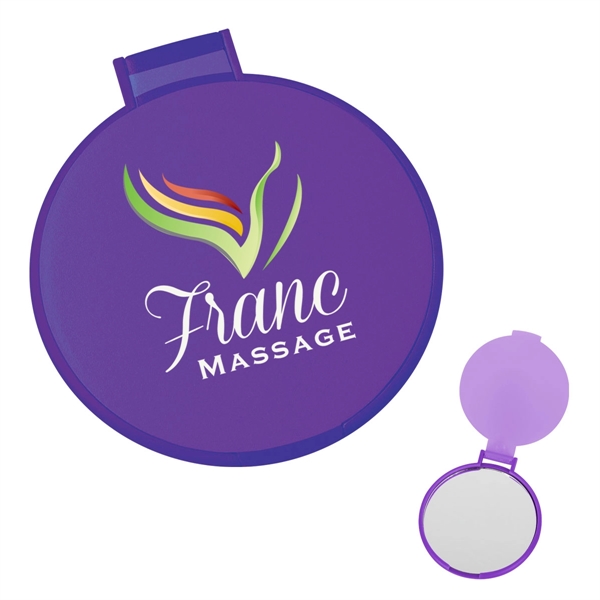 Round compact mirror, 2 1/4" diameter.... from ASI 61125 Hit Promotional Products / Hit®