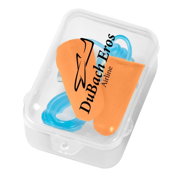 Foam earplug set in case.... from ASI 61125 Hit Promotional Products / Hit®