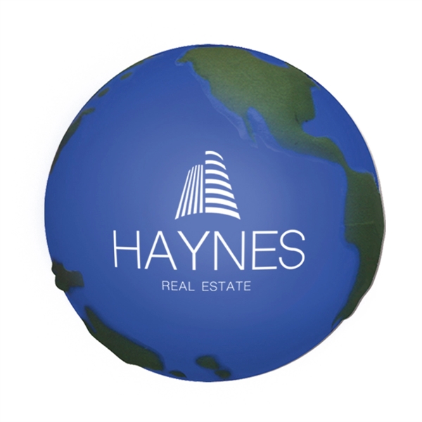 Globe shaped stress reliever.... from ASI 61125 Hit Promotional Products / Hit®