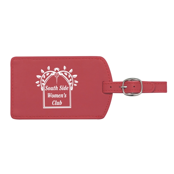 Luggage tag with adjustable strap and ID card.... from ASI 61125 Hit Promotional Products / Hit®