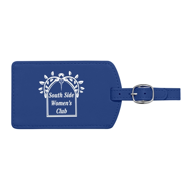 Luggage tag with adjustable strap and ID card.... from ASI 61125 Hit Promotional Products / Hit®