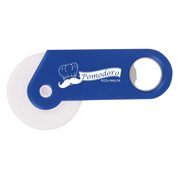 Pizza cutter with bottle opener.... from ASI 61125 Hit Promotional Products / Hit®