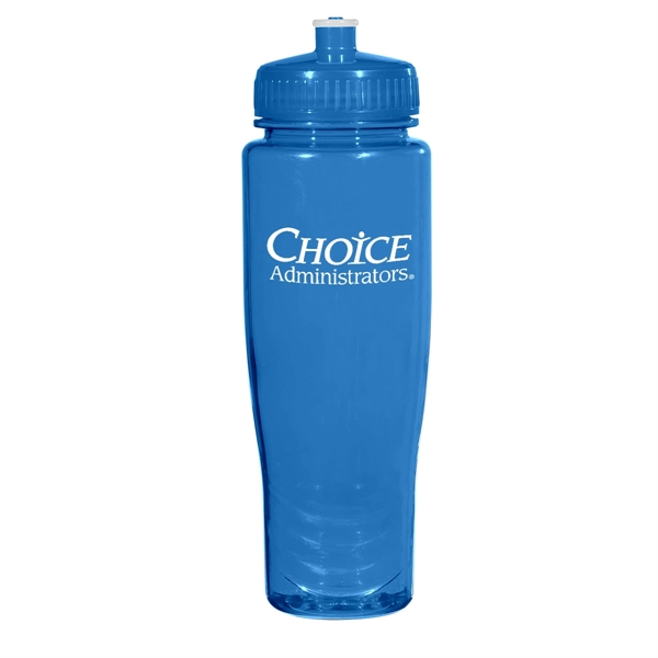 28 Oz. Poly-Clean Plastic Bottle. Made With PET Material.  Leak-Resistant... from ASI 61125 Hit Promotional Products / Hit®