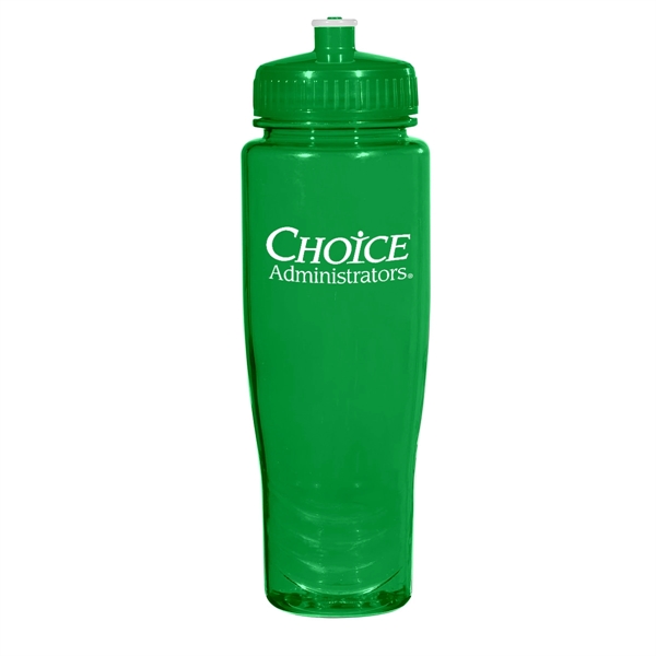 28 Oz. Poly-Clean Plastic Bottle. Made With PET Material.  Leak-Resistant... from ASI 61125 Hit Promotional Products / Hit®