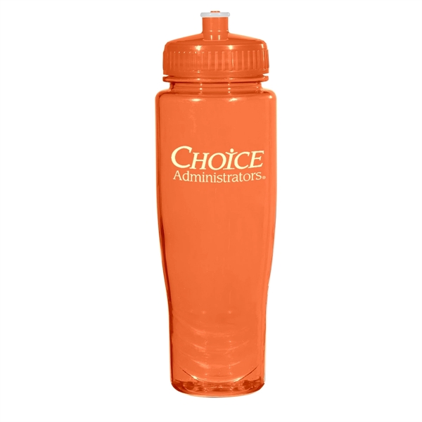28 Oz. Poly-Clean Plastic Bottle. Made With PET Material.  Leak-Resistant... from ASI 61125 Hit Promotional Products / Hit®