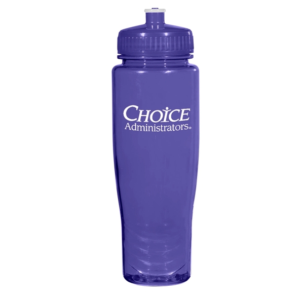 28 Oz. Poly-Clean Plastic Bottle. Made With PET Material.  Leak-Resistant... from ASI 61125 Hit Promotional Products / Hit®