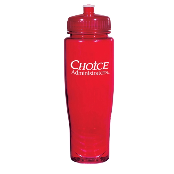 28 Oz. Poly-Clean Plastic Bottle. Made With PET Material.  Leak-Resistant... from ASI 61125 Hit Promotional Products / Hit®