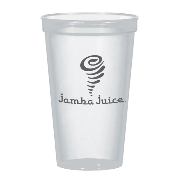 22 Oz. Big Game Stadium Cup. Made With Up To 25%... from ASI 61125 Hit Promotional Products / Hit®