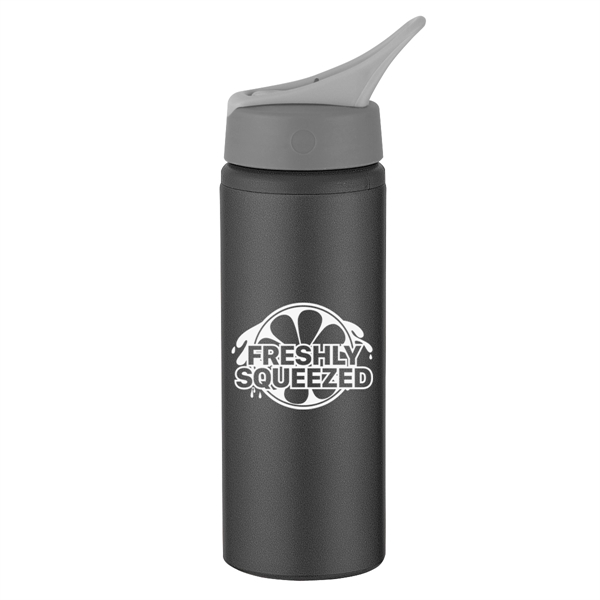 25 oz. Aluminum bike bottle with screw on, spill-resistant sip top... from ASI 61125 Hit Promotional Products / Hit®