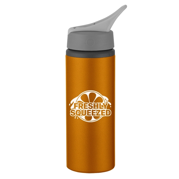 25 oz. Aluminum bike bottle with screw on, spill-resistant sip top... from ASI 61125 Hit Promotional Products / Hit®