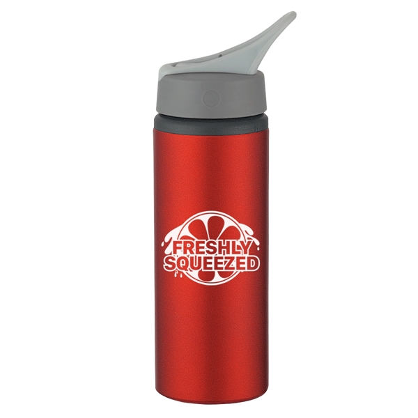 25 oz. Aluminum bike bottle with screw on, spill-resistant sip top... from ASI 61125 Hit Promotional Products / Hit®