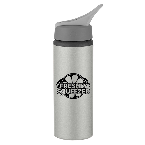 25 oz. Aluminum bike bottle with screw on, spill-resistant sip top... from ASI 61125 Hit Promotional Products / Hit®