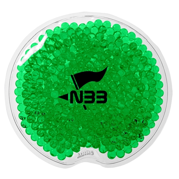 Small Round Gel Beads Hot/Cold Pack.  Therapeutic Gel Pack Applies... from ASI 61125 Hit Promotional Products / Hit®