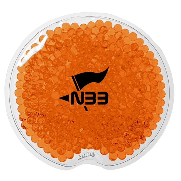Small Round Gel Beads Hot/Cold Pack.  Therapeutic Gel Pack Applies... from ASI 61125 Hit Promotional Products / Hit®