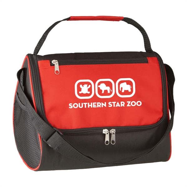 Triangle Insulated Lunch Bag.  Made of 600 Denier Polyester. ... from ASI 61125 Hit Promotional Products / Hit®