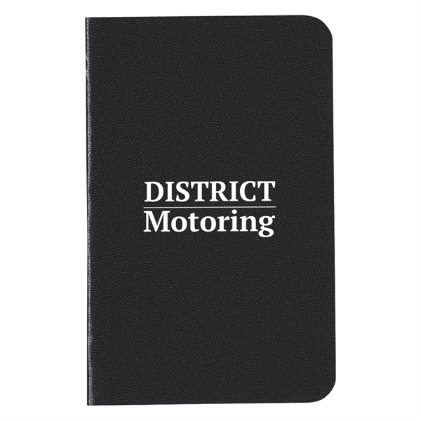 3" X 5" Cannon Notebook. Leatherette Paper Cover. 30 Page Lined... from ASI 61125 Hit Promotional Products / Hit®