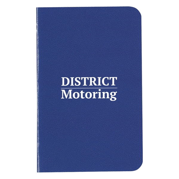 3" X 5" Cannon Notebook. Leatherette Paper Cover. 30 Page Lined... from ASI 61125 Hit Promotional Products / Hit®