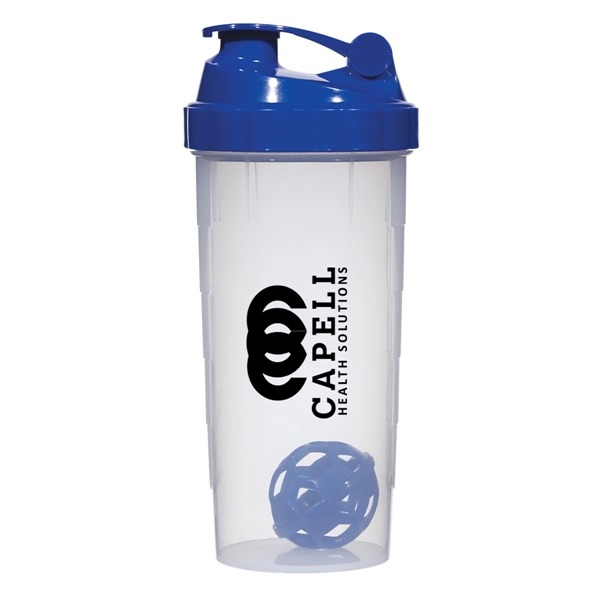 24 Oz. Shake-It-Up Bottle. Snap-On, Spill-Resistant Flip-Top Lid.  Single Wall... from ASI 61125 Hit Promotional Products / Hit®