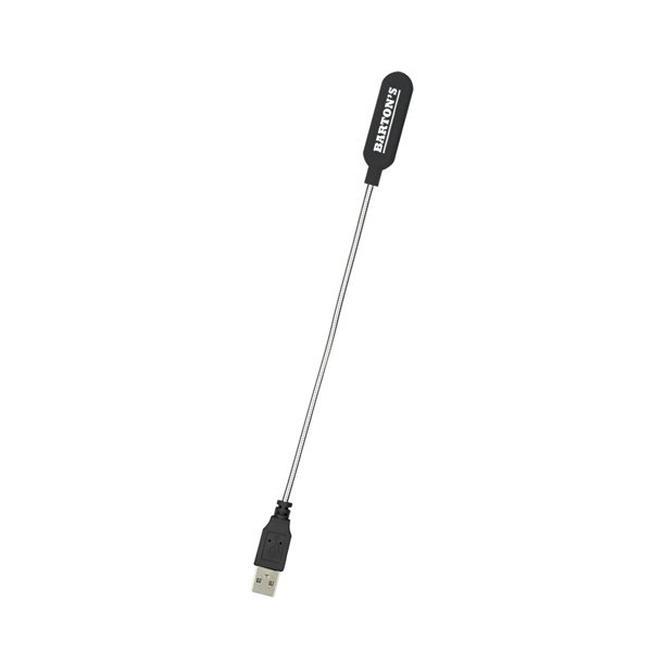USB Flexi-Light.  Extra Bright White LED Light.  Bendable Cable.... from ASI 61125 Hit Promotional Products / Hit®