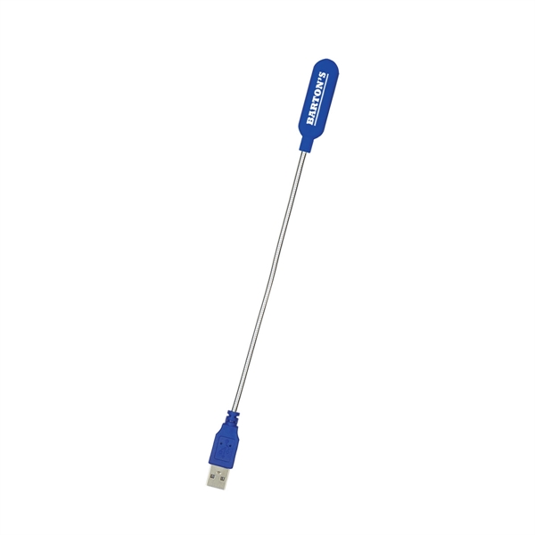 USB Flexi-Light.  Extra Bright White LED Light.  Bendable Cable.... from ASI 61125 Hit Promotional Products / Hit®