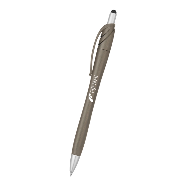Evolution Stylus Pen.  Plunger Action and Stylus on Top.... from ASI 61125 Hit Promotional Products / Hit®