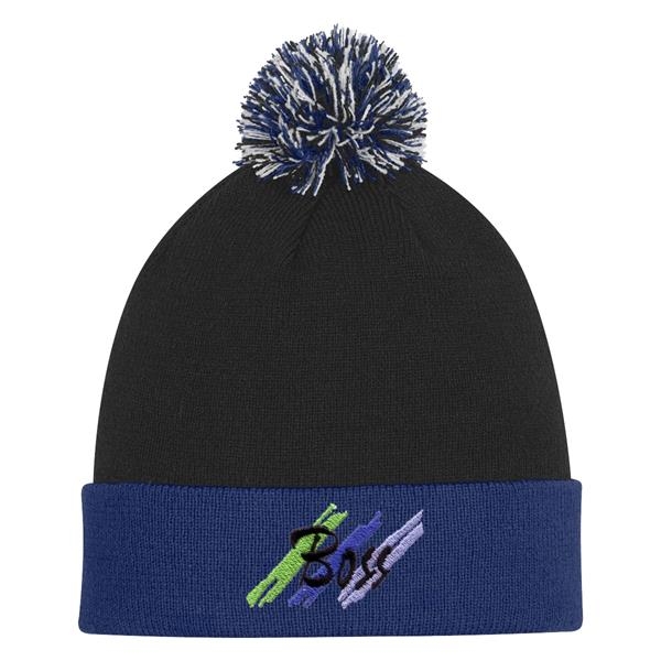 Knit Pom Beanie With Cuff... from ASI 61125 Hit Promotional Products / Hit®