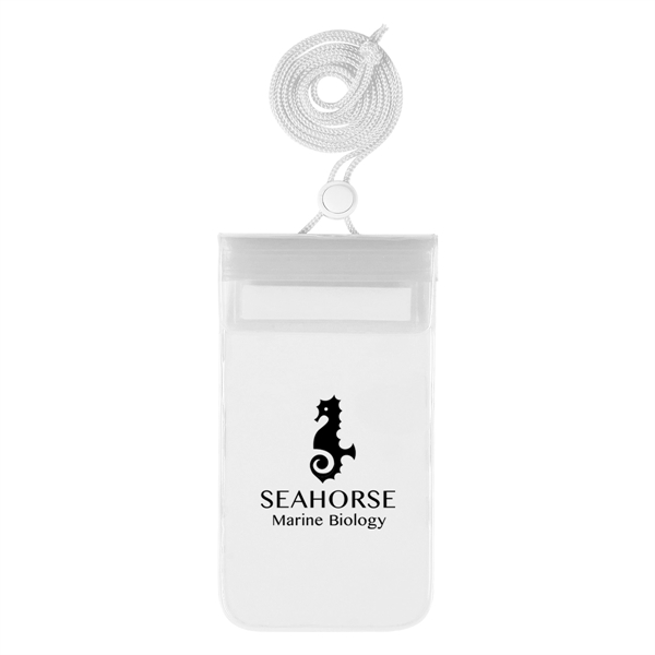 Waterproof pouch with adjustable neck cord.... from ASI 61125 Hit Promotional Products / Hit®