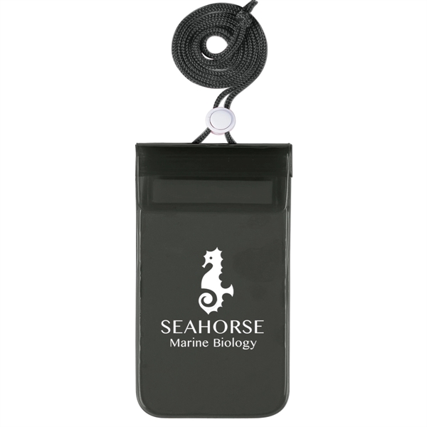 Waterproof pouch with adjustable neck cord.... from ASI 61125 Hit Promotional Products / Hit®