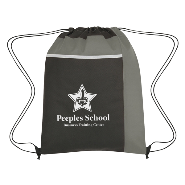 Non-Woven Pocket Sports Pack. Made Of 80 Gram Non-Woven, Coated Water-Resistant... from ASI 61125 Hit Promotional Products / Hit®