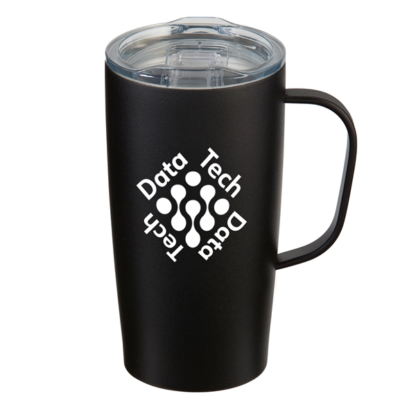 20 oz. insulated stainless steel travel mug with copper lining, double... from ASI 52840 Evans Manufacturing