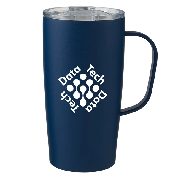 20 oz. insulated stainless steel travel mug with copper lining, double... from ASI 52840 Evans Manufacturing