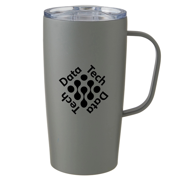 20 oz. insulated stainless steel travel mug with copper lining, double... from ASI 52840 Evans Manufacturing