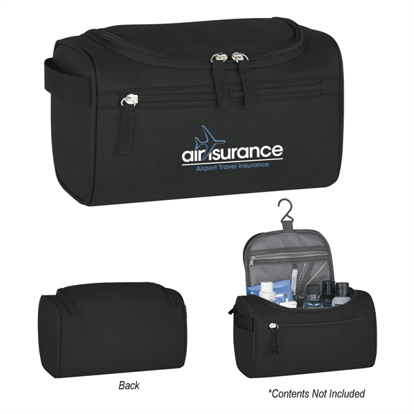 Toiletry bag with hanger and side handle... from ASI 61125 Hit Promotional Products / Hit®