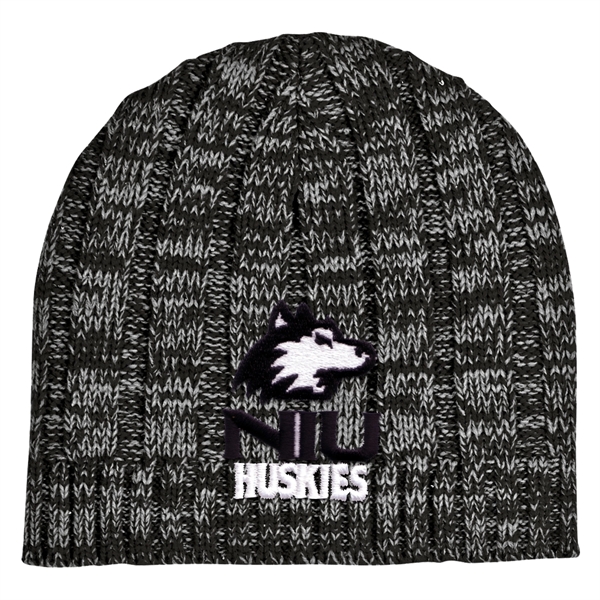 Knit Heathered Beanie Cap 100% Acrylic One Size Fits All Comes... from ASI 61125 Hit Promotional Products / Hit®