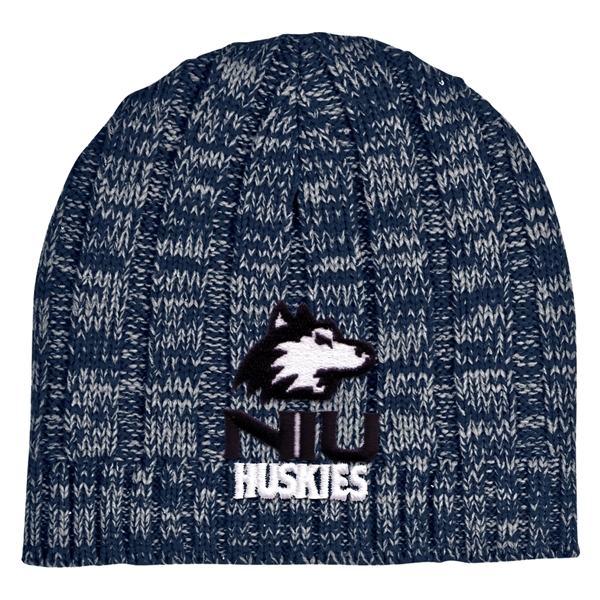 Knit Heathered Beanie Cap 100% Acrylic One Size Fits All Comes... from ASI 61125 Hit Promotional Products / Hit®