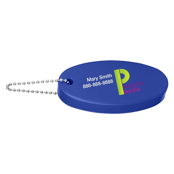 Floating foam stress reliever key chain with bead chain attachment.... from ASI 61125 Hit Promotional Products / Hit®