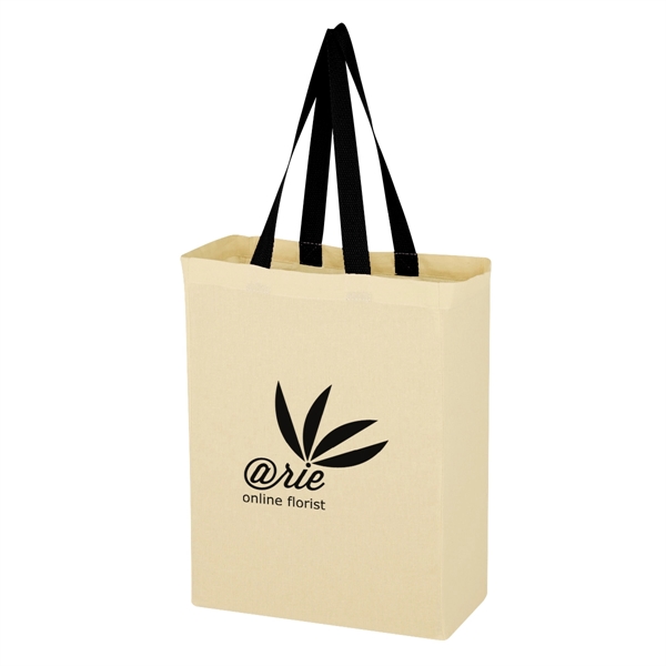 Tote bag for groceries made of natural cotton canvas.... from ASI 61125 Hit Promotional Products / Hit®