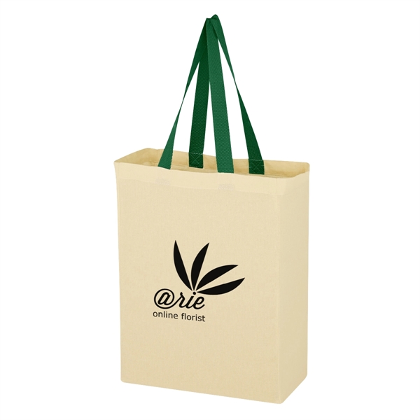 Tote bag for groceries made of natural cotton canvas.... from ASI 61125 Hit Promotional Products / Hit®