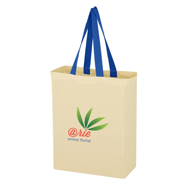Tote bag for groceries made of natural cotton canvas.... from ASI 61125 Hit Promotional Products / Hit®