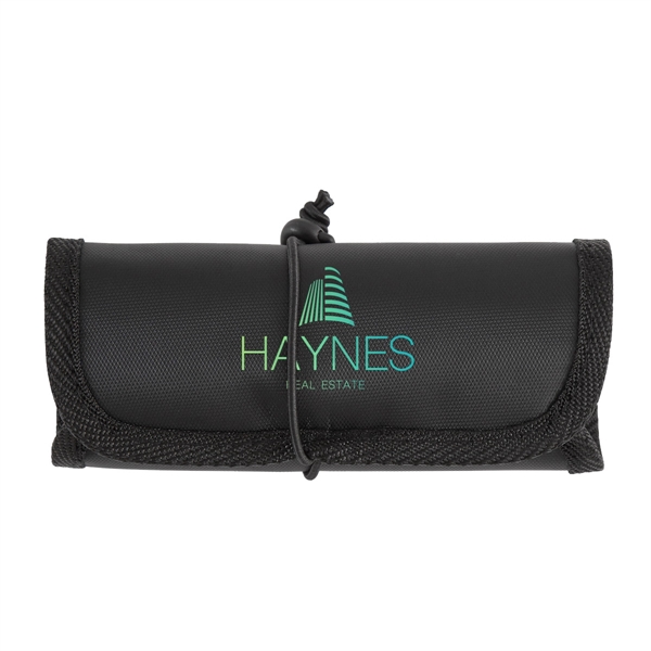 Roll-up electronic organizer made with a combo of 600 D and... from ASI 61125 Hit Promotional Products / Hit®