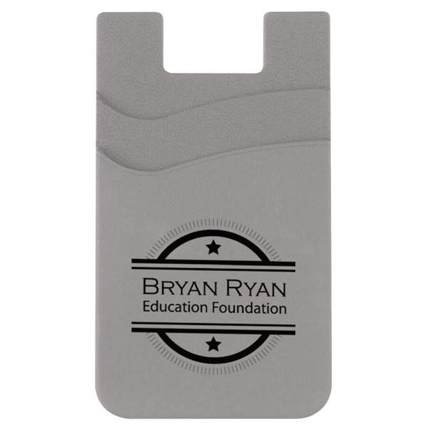 Silicone phone wallet with multiple pockets... from ASI 61125 Hit Promotional Products / Hit®