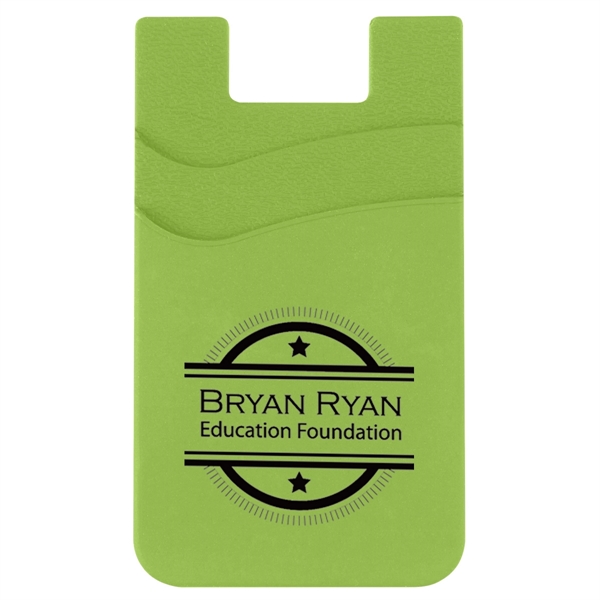 Silicone phone wallet with multiple pockets... from ASI 61125 Hit Promotional Products / Hit®